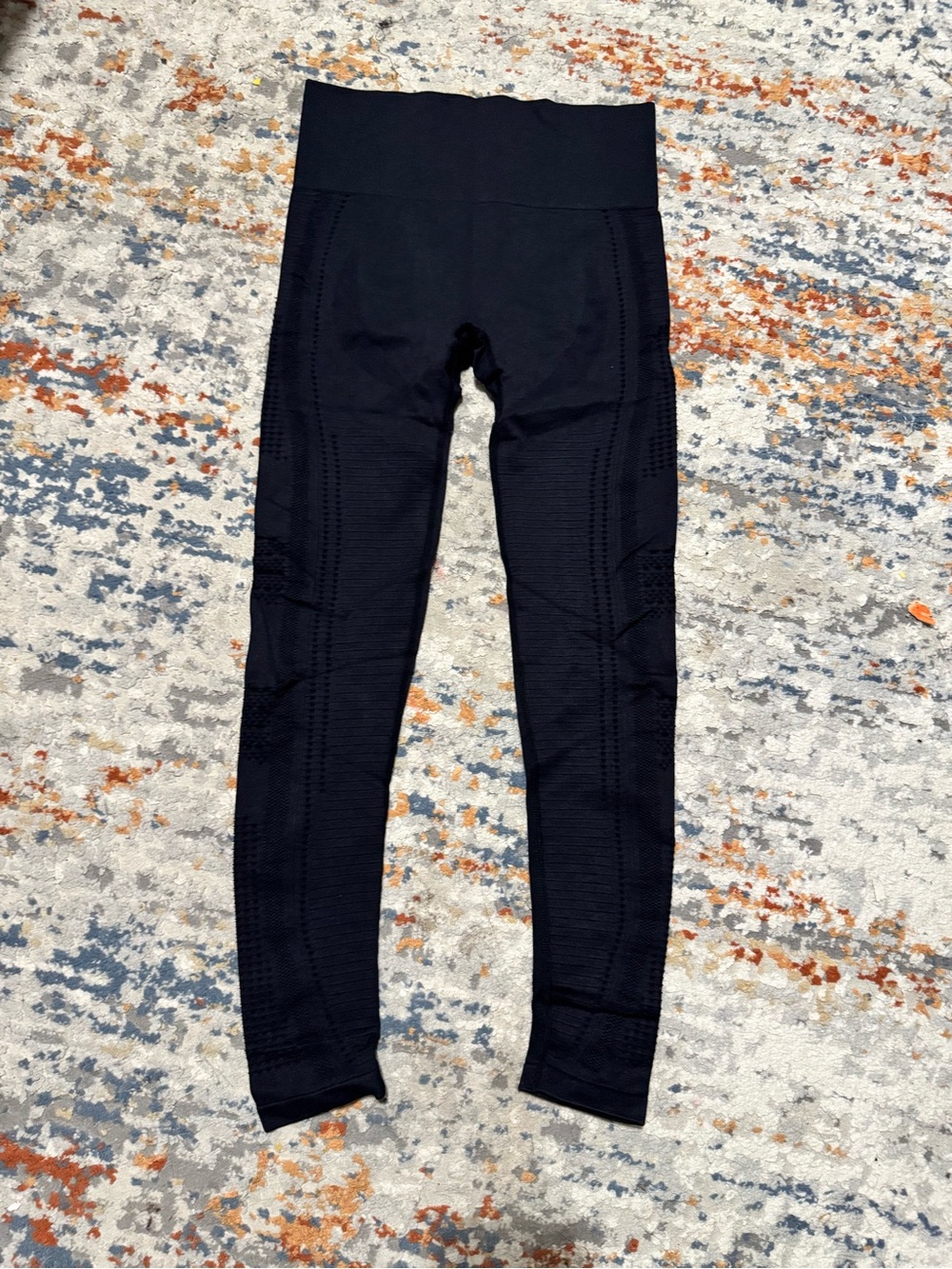 Black High-Waist Seamless Leggings - Brand
